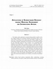 Research paper thumbnail of In: Psychology of Decision Making… APPLICATIONS OF SCIENCE-BASED DECISION- MAKING: MEDICINE, ENVIRONMENT AND INTERNATIONAL AFFAIRS