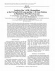 Research paper thumbnail of Analysis of the VNTR Polymorphism at the PAH and eNOS Genes and the CCR5 Gene Deletion in Populations of Northern Caucasus