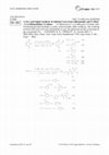 Research paper thumbnail of ChemInform Abstract: A New and Simple Synthesis of Sulfonyl Ureas from Sulfonamides and N-Alkyl-1,2,4-dithiazolidine-3,5-diones