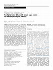 Research paper thumbnail of Two tightly linked QTLs modify tomato sugar content via different physiological pathways