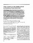 Research paper thumbnail of Follow-up patency of side branches covered by intracoronary Palmaz-Schatz stent