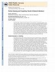 Research paper thumbnail of Partner naming and forgetting: Recall of network members