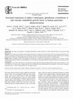 Research paper thumbnail of Increased expression of alpha-1-antitrypsin, glutathione S-transferase pi and vascular endothelial growth factor in human pancreatic adenocarcinoma