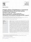 Research paper thumbnail of Histologic subtypes of hepatoblastoma are characterized by differential canonical Wnt and Notch pathway activation in DLK+ precursors