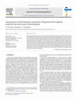 Research paper thumbnail of Investigation of the Thermodynamic Properties of Anharmonic Crystals by the Momentum Method. I. General Results for Face-Centred Cubic Crystals