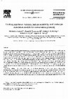 Research paper thumbnail of Linking population viability, habitat suitability, and landscape simulation models for conservation planning