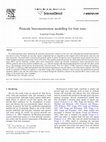 Research paper thumbnail of Pesticide bioconcentration modelling for fruit trees