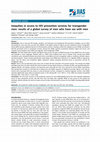 Research paper thumbnail of Inequities in access to HIV prevention services for transgender men: results of a global survey of men who have sex with men