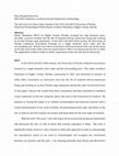 Research paper thumbnail of The Life Cycle of a Slave Cabin: Results of the 2014 and 2015 University of Florida Historical Archaeological Field Schools at Bulow Plantation, Flagler County, Florida