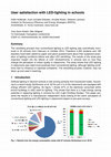 Research paper thumbnail of User satisfaction with LED-lighting in schools