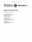 Research paper thumbnail of Hands-On Chemistry Unit