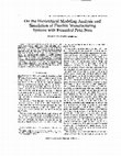 Research paper thumbnail of On the hierarchical modeling analysis and simulation of flexible manufacturing systems with extended Petri nets