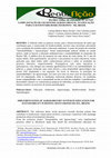 Research paper thumbnail of A IMPLANTAÇÃO DE UM SISTEMA AGROFLORESTAL NA EDUCAÇÃO PARA A SUSTENTABILIDADE EM BONITO -MS, BRASIL IMPLEMENTATION OF AGROFORESTRY SYSTEM IN EDUCATION FOR SUSTAINABILITY IN BONITO, MATO GROSSO DO SUL, BRAZIL