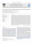 Research paper thumbnail of Effects of conduit geometry on magma ascent dynamics in dome-forming eruptions