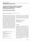 Research paper thumbnail of An immersed boundary method for compressible multiphase flows: application to the dynamics of pyroclastic density currents