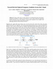 Research paper thumbnail of Toward Hz-level Optical Frequency Synthesis Across the C-band