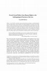 Research paper thumbnail of French Sexual Politics from Human Rights to the Anthropological Function of the Law