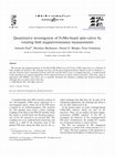 Research paper thumbnail of Quantitative investigation of FeMn-based spin-valves by rotating field magnetoresistance measurements