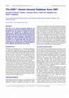 Research paper thumbnail of The GDBTM Human Genome Database Anno 1997