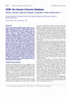 Research paper thumbnail of GDB: the Human Genome Database