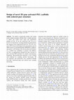 Research paper thumbnail of Design of novel 3D gene activated PEG scaffolds with ordered pore structure