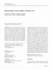 Research paper thumbnail of Deterioration of water quality of Surma river