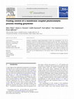 Research paper thumbnail of Fouling control of a membrane coupled photocatalytic process treating greywater