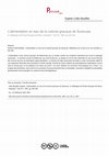 Research paper thumbnail of L'alimentation en eau de la colonie grecque de Syracuse