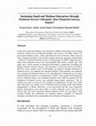 Research paper thumbnail of Sustaining sme final (1)-Nunoo et al. (2015)