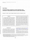 Research paper thumbnail of Case History Constraining depth to basement for mineral exploration using microtremor: A demonstration study from remote inland Australia