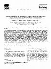 Research paper thumbnail of Effect of addition of extracellular culture fluid on ligninolytic enzyme formation in Phanerochaete chrysosporium