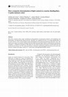 Research paper thumbnail of Flow cytometric determination of lipid content in a marine dinoflagellate, Crypthecodinium cohnii