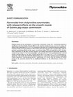 Research paper thumbnail of Flavonoids from Achyrocline satureioides with relaxant effects on the smooth muscle of Guinea pig corpus cavernosum