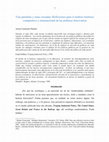 Research paper thumbnail of Vías paralelas y rutas cruzadas: Reflexiones para el análisis histórico comparativo y transnacional de las políticas ferroviarias