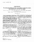 Research paper thumbnail of Pseudomyxoma peritonei et ovarii associated with sequential ovarian and appendicular tumors and acromegaly