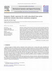 Research paper thumbnail of Dempster–Shafer regression for multi-step-ahead time-series prediction towards data-driven machinery prognosis