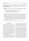 Research paper thumbnail of Estimation of tree age in the humid tropics by vessel measurement: A preliminary study