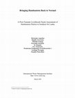 Research paper thumbnail of Bringing Hambantota back to normal: a post-tsunami livelihoods needs assessment of Hambantota District in southern Sri Lanka