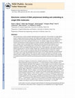 Research paper thumbnail of Electronic Control of DNA Polymerase Binding and Unbinding to Single DNA Molecules