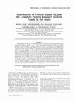 Research paper thumbnail of Distribution of protein kinase M? and the complete protein kinase C isoform family in rat brain