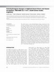 Research paper thumbnail of Paleohydrological Changes in Highland Desert Rivers and Human Occupation, 7000-3000 Cal. Yr B.P., South-Central Andes, Argentina