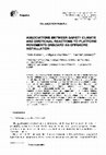 Research paper thumbnail of Associations between safety climate and emotional reactions to platform movements onboard an offshore installation