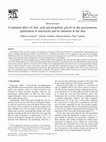 Research paper thumbnail of Combined effect of oleic acid and propylene glycol on the percutaneous penetration of tenoxicam and its retention in the skin