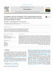 Research paper thumbnail of Carcinogenic and non-carcinogenic risk of organochlorine pesticide residues in processed cereal-based complementary foods for infants and young children in Ghana