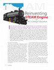 Research paper thumbnail of Reinventing the STEAM Engine for Art + Design Education