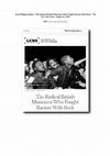 Research paper thumbnail of Jean-Philippe Dedieu. 2016. "The Radical British Musicians Who Fought Racism With Rock.” The New York Times August 22.