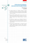 Research paper thumbnail of El Plan Nacional de Adaptación: instrumento rector de la política climática