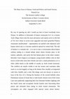 Research paper thumbnail of The Many Faces of Humus: Food and Politics and Israeli Society