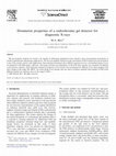 Research paper thumbnail of Dosimetric properties of a radiochromic gel detector for diagnostic X-rays