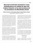 Research paper thumbnail of Macroinvertebrados Bentônicos como Bioindicadores de Qualidade Ambiental de Corpos Aquáticos da Caatinga